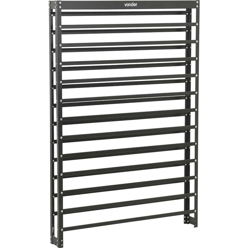 Estante metálica para gaveteiros, 150,0 cm x 101,0 cm x 16,0 cm, 108/3