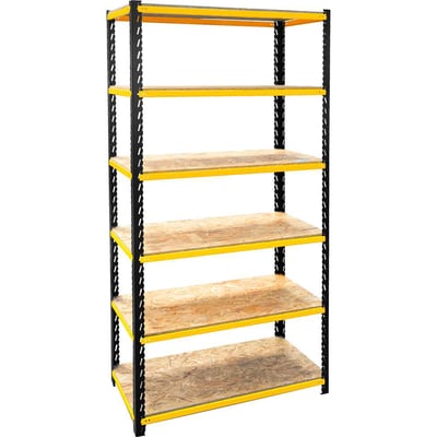 Estante metálica monta carga 1,95 m x 1,0 m x 0,30 m