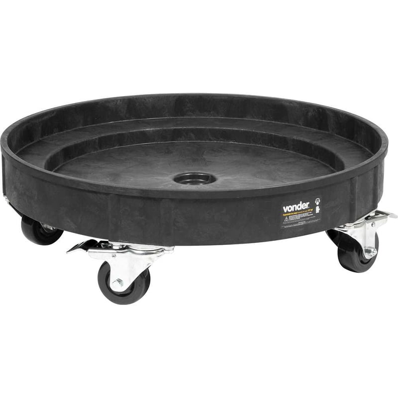 Carrinho para transporte de tambor, tipo tartaruga