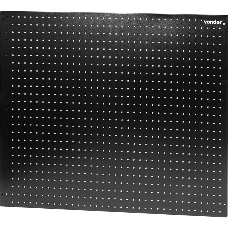 Painel porta-ferramentas metálico, 97 cm x 94 cm