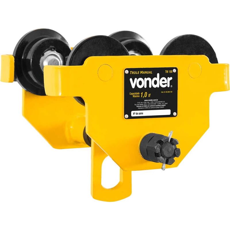 Trole manual, 1,0 tonelada (1,0 tf), TM 100