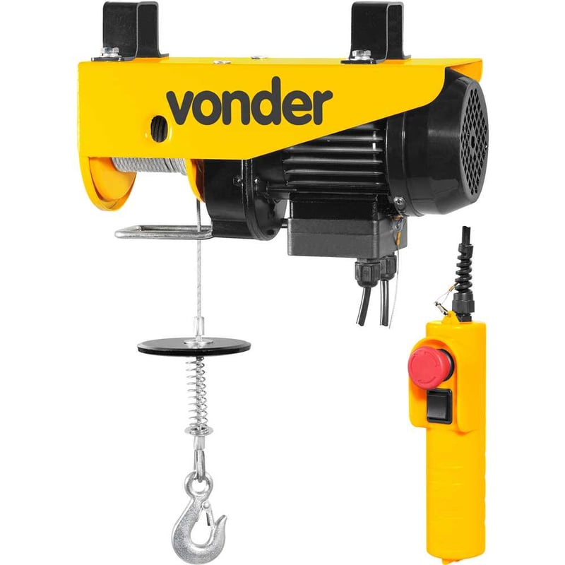 Guincho elétrico para 0,1 tonelada (0,1 tf) / 0,2 tonelada (0,2 tf) GEV 200 127 V~