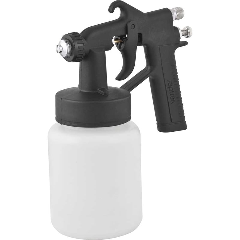 Pistola para pintura, com caneca plástica, ar direto, PDV 90