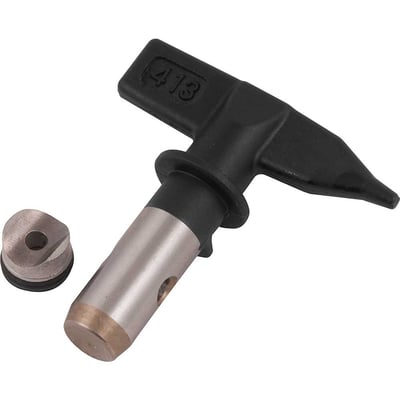 Bico leque 413, abertura de 20 cm a 25 cm, espessura 0,33 mm, para máquina Airless