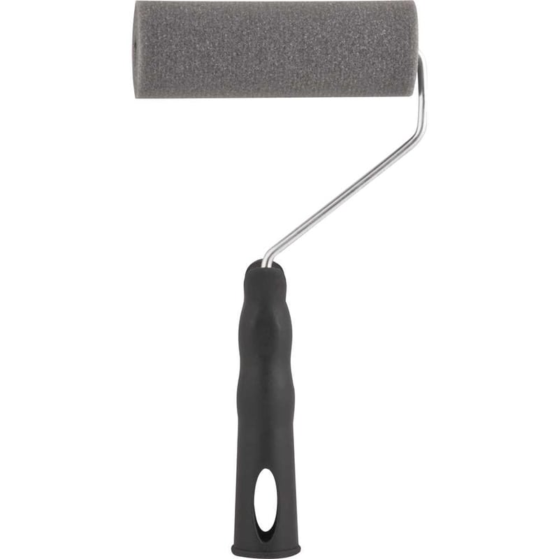 Rolo de espuma para pintura, 9 cm, com suporte, VD 983