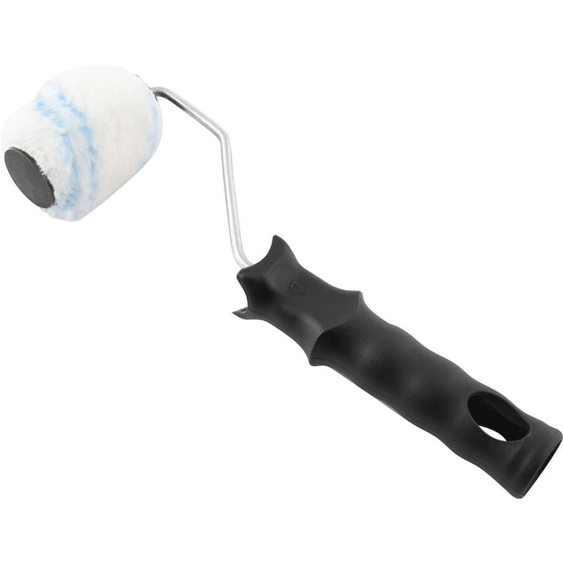 Rolo de lã para pintura, antirrespingo, 5 cm, com suporte, VD 959