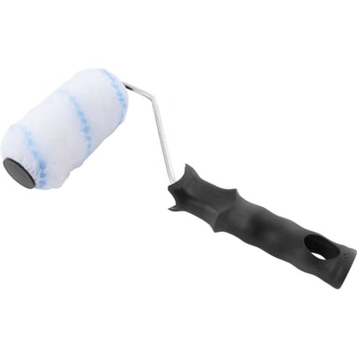 Rolo de lã para pintura, antirrespingo, 9 cm, com suporte, VD 959