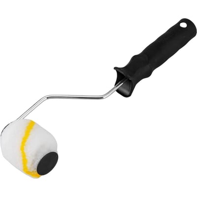 Rolo de lã para pintura, antirrespingo, 5 cm, com suporte, RPV 200