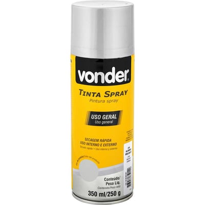 Tinta em spray alumínio, 350 ml/250 g