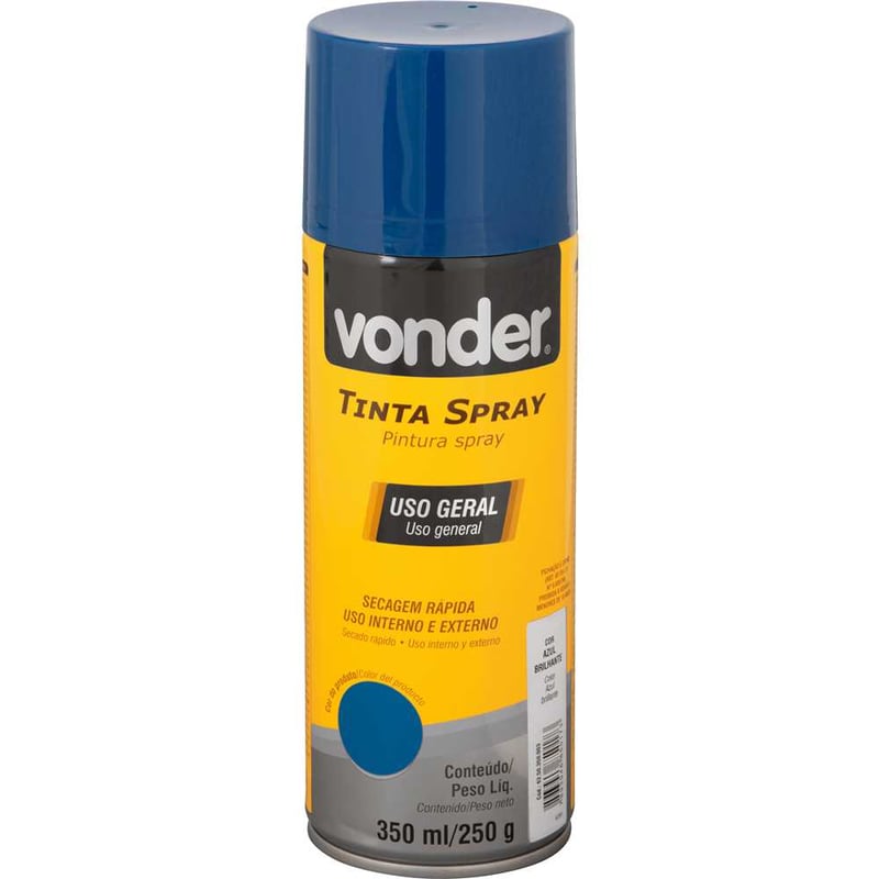 Tinta em spray azul, 350 ml/250 g