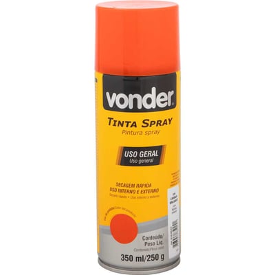 Tinta em spray laranja, 350 ml/250 g