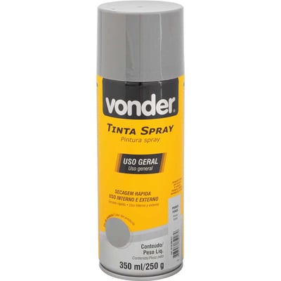 Primer fundo spray, uso geral, 350 ml/250 g