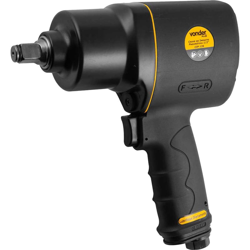 Chave de impacto pneumática 1/2" - 12,7 mm, CIP 126 VONDER PLUS