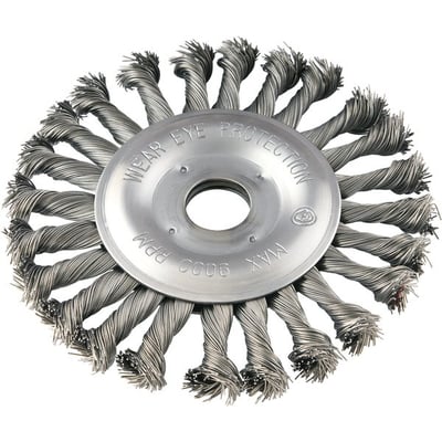 Escova circular 7" x 1/2" x 7/8" torcida