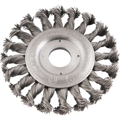 Escova circular 4.1/2" x 1/2" x 7/8" torcida