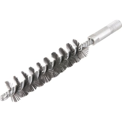Escova tubular torcida simples de 2", rosca de 1/2" UNC