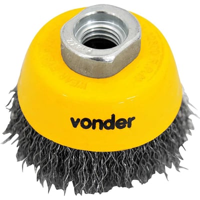 Escova tipo copo 2.1/2" ondulada