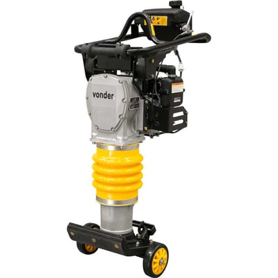 Compactador de percussão a gasolina, com motor Honda de 3,6 hp, 4 tempos