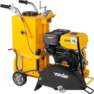 Máquina a gasolina para cortar asfalto, concreto e piso, 14 hp, 4 tempos