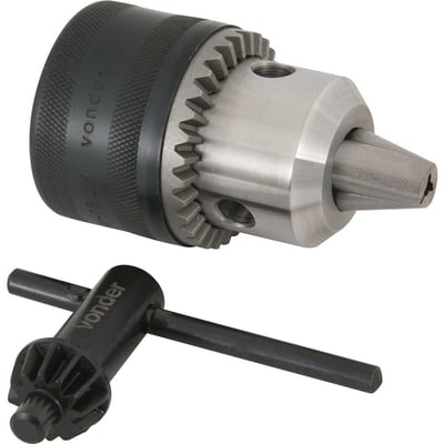Mandril com chave, 3,0 mm - 16,0 mm, 5/8" x 16 fios, leve