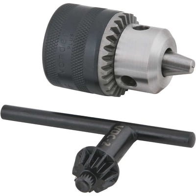 Mandril com chave, 1,5 mm - 10,0 mm, 3/8" x 24 fios, profissional
