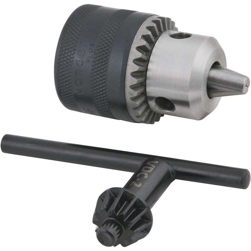 Mandril com chave, 1,5 mm - 10,0 mm, 3/8" x 24 fios, profissional