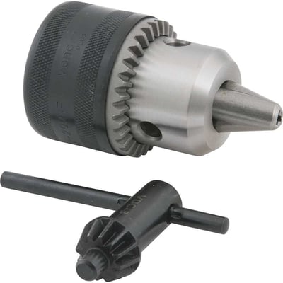 Mandril com chave, 3,0 mm - 16,0 mm, 1/2" x 20 fios, profissional
