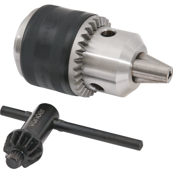 Mandril com chave, 3,0 mm - 16,0 mm, cone B16, profissional