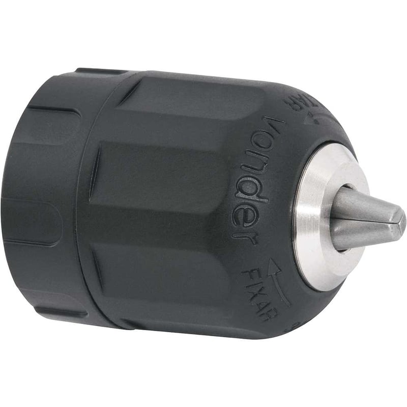 Mandril de aperto rápido, 0,8 mm - 10,0 mm, 3/8" x 24 fios