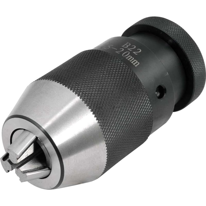 Mandril de aperto rápido, 5,0 mm - 20,0 mm, cone B22