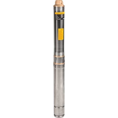 Bomba submersa de 3", tipo caneta, 0,75 hp, 220 V~