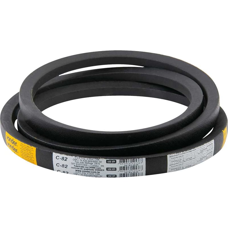Correia em V, perfil C, C-82, industrial, VONDER PLUS
