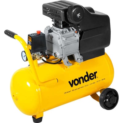 Motocompressor de ar, 8,0 pcm, 21,6 litros