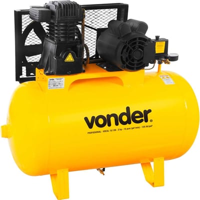 Compressor de ar VDCSL 15/130, 3,0 cv monofásico, 127 V ~/220 V~