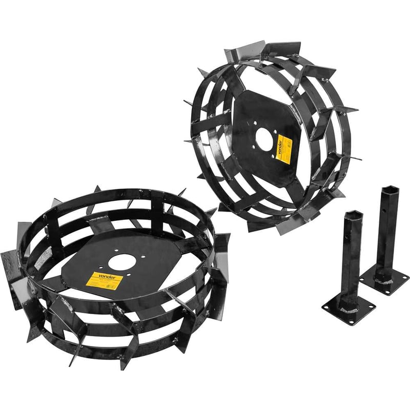 Roda de ferro para barro para microtrator, MTV 1000