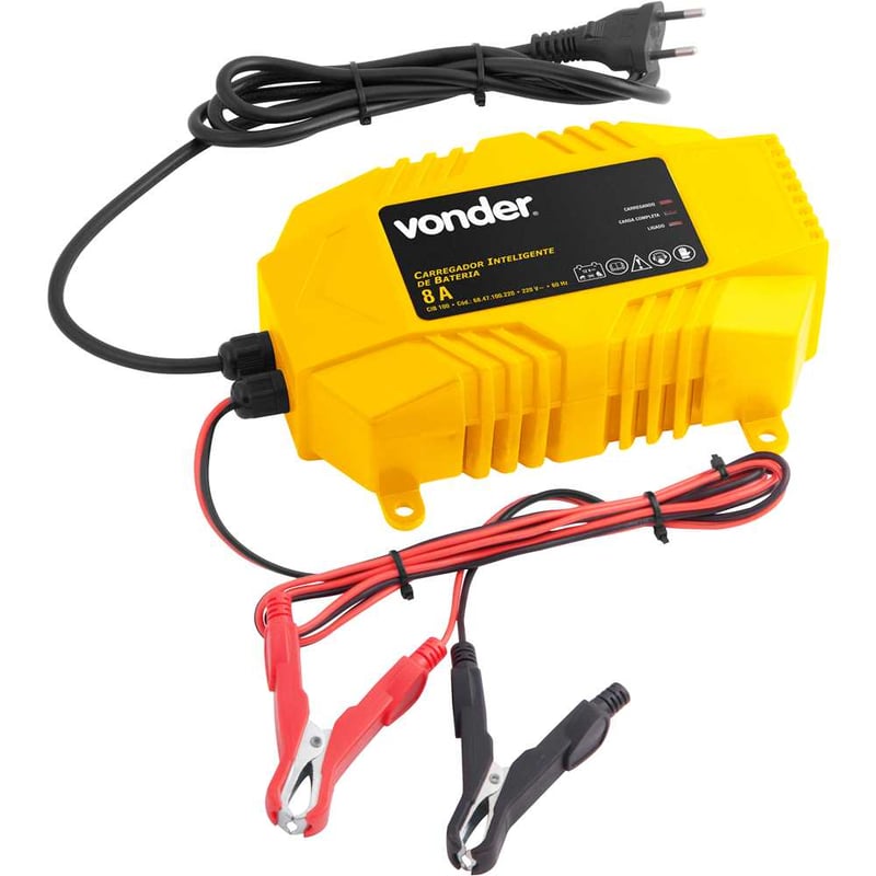 Carregador inteligente de bateria, 220 V~ - 240 V~