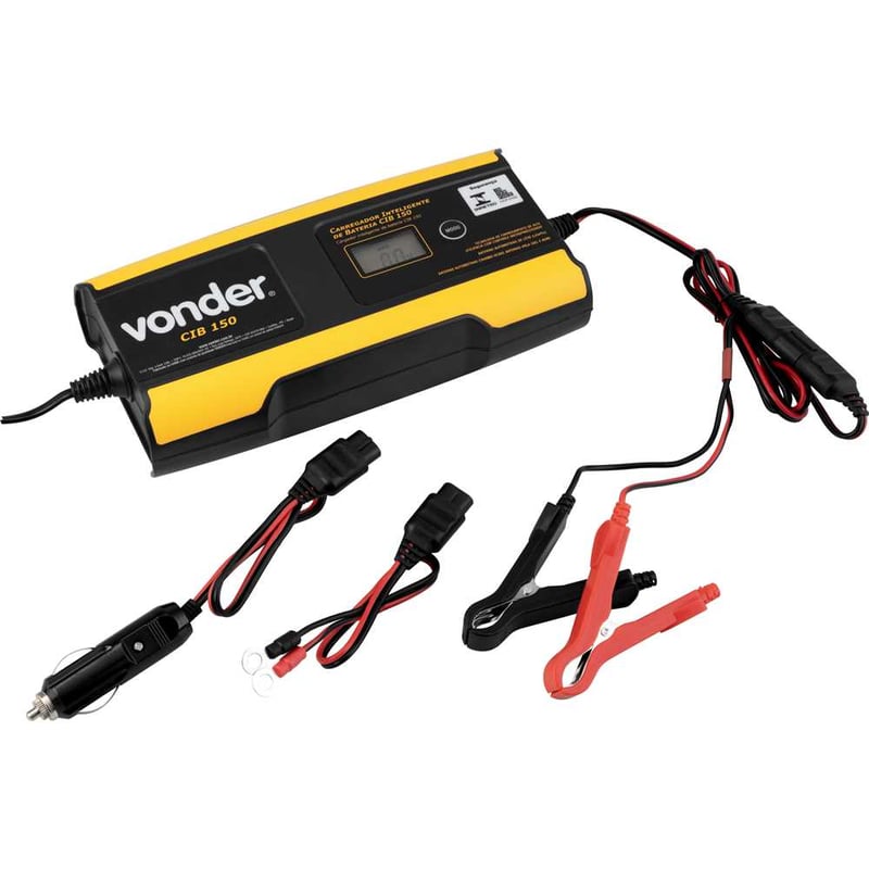 Carregador inteligente de bateria, bivolt automático