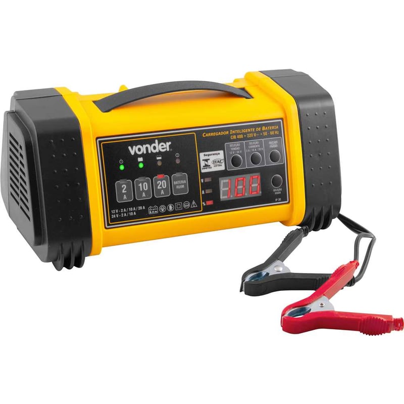 Carregador inteligente de bateria 220 V~