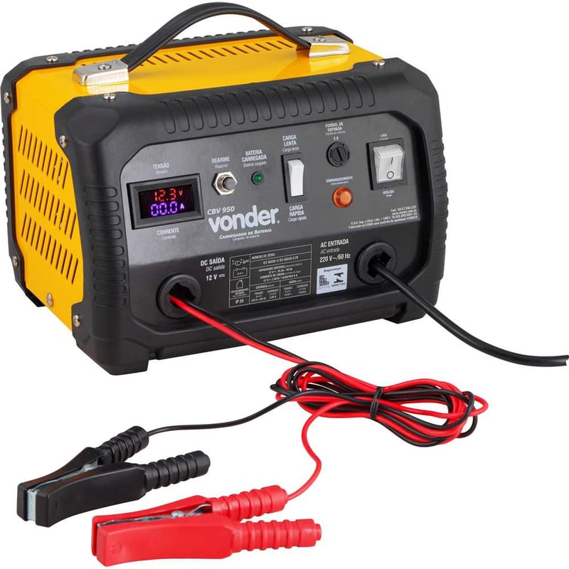 Carregador de bateria, 220 V~