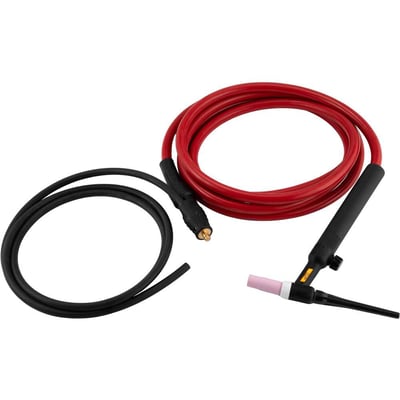 Tocha TIG 200 A TTV 209, com engate rápido de 9 mm, com válvula, 4 metros
