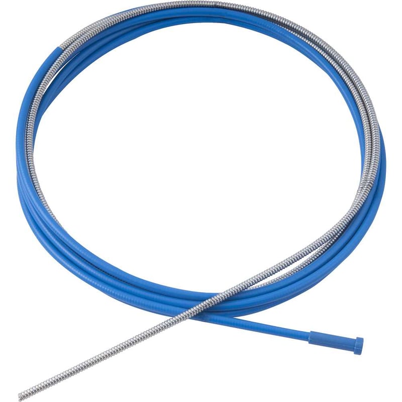 Guia espiral para arames de 0,6 mm a 0,8 mm, com 3,5 m, para tocha TMV 153