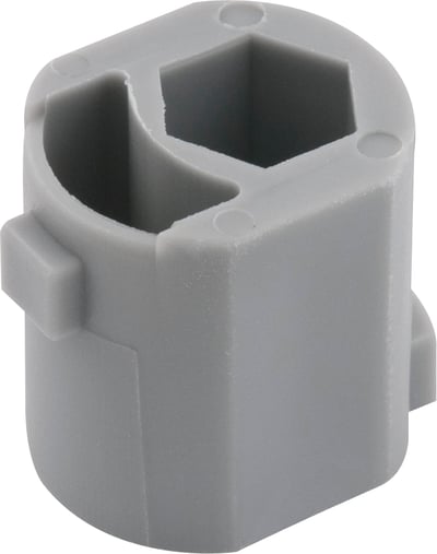 Conector / isolador plástico para tochas, TMV 300 e TMV 400