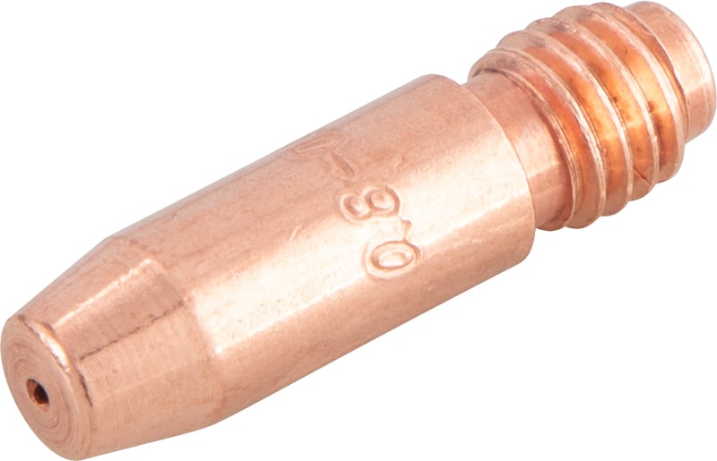 Bico de contato 0,8 mm x 30 mm, para tocha TMV 250/300/400