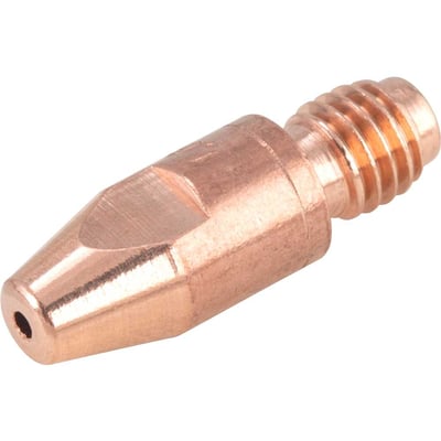 Bico de contato 1,6 mm x 30 mm, em cobre, cromo e zircônio, para Tocha TMV 400