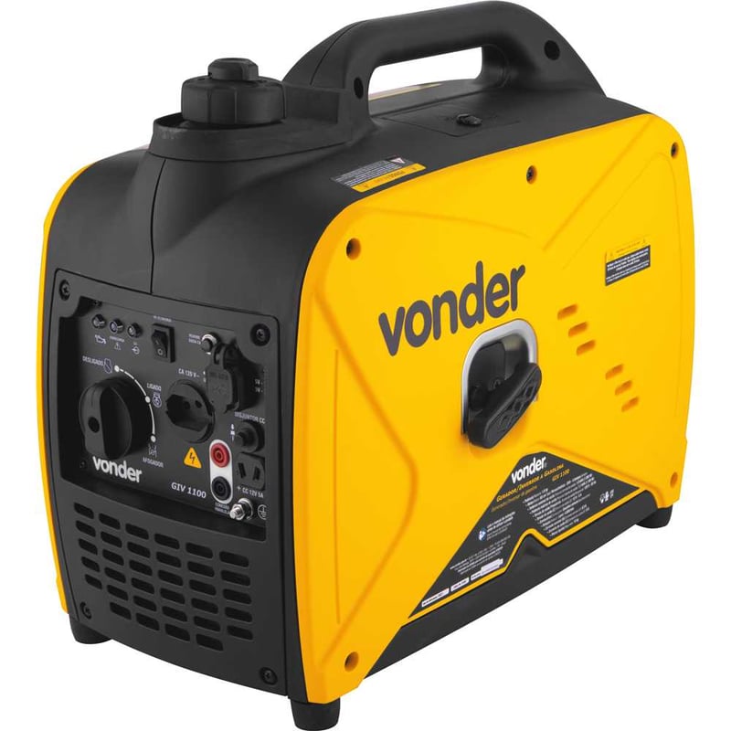 Gerador/inversor a gasolina 1.100 W, 120 V~