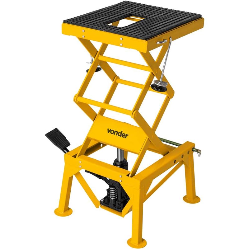 Elevador hidráulico para motos, 130 kgf