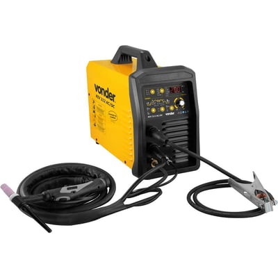 Inversor para solda com eletrodo e TIG, 200 A, RIV 212 AC/DC, com alimentação bivolt automático, monofásico