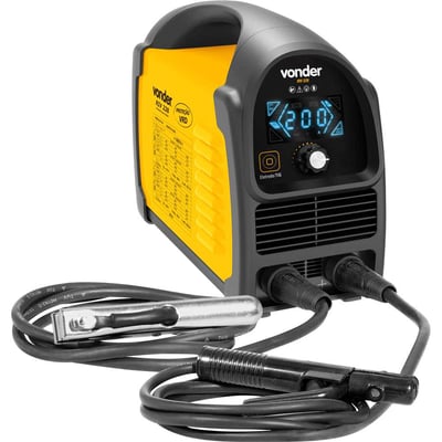 Inversor para solda com eletrodo e TIG, 200 A, RIV 228, com display LED, monofásico, 127 V~ - 220 V~ - Seleção automática