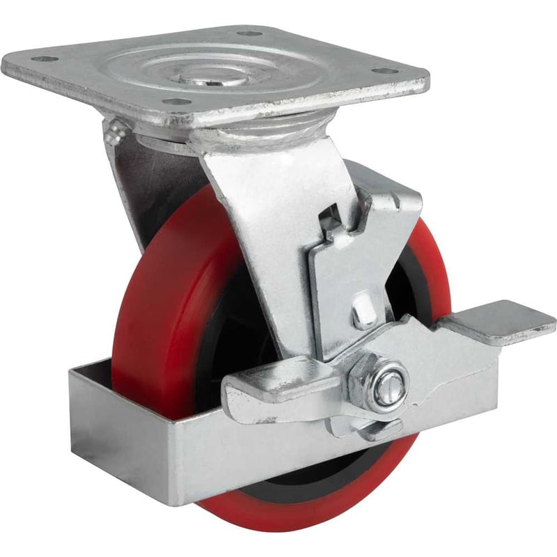 Rodízio giratório para mesa hidráulica pantográfica MPP 300 e MPP 500