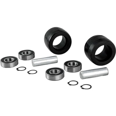 Roda traseira 75 mm x 50 mm, em nylon, jogo com 12 peças, para CPN 106